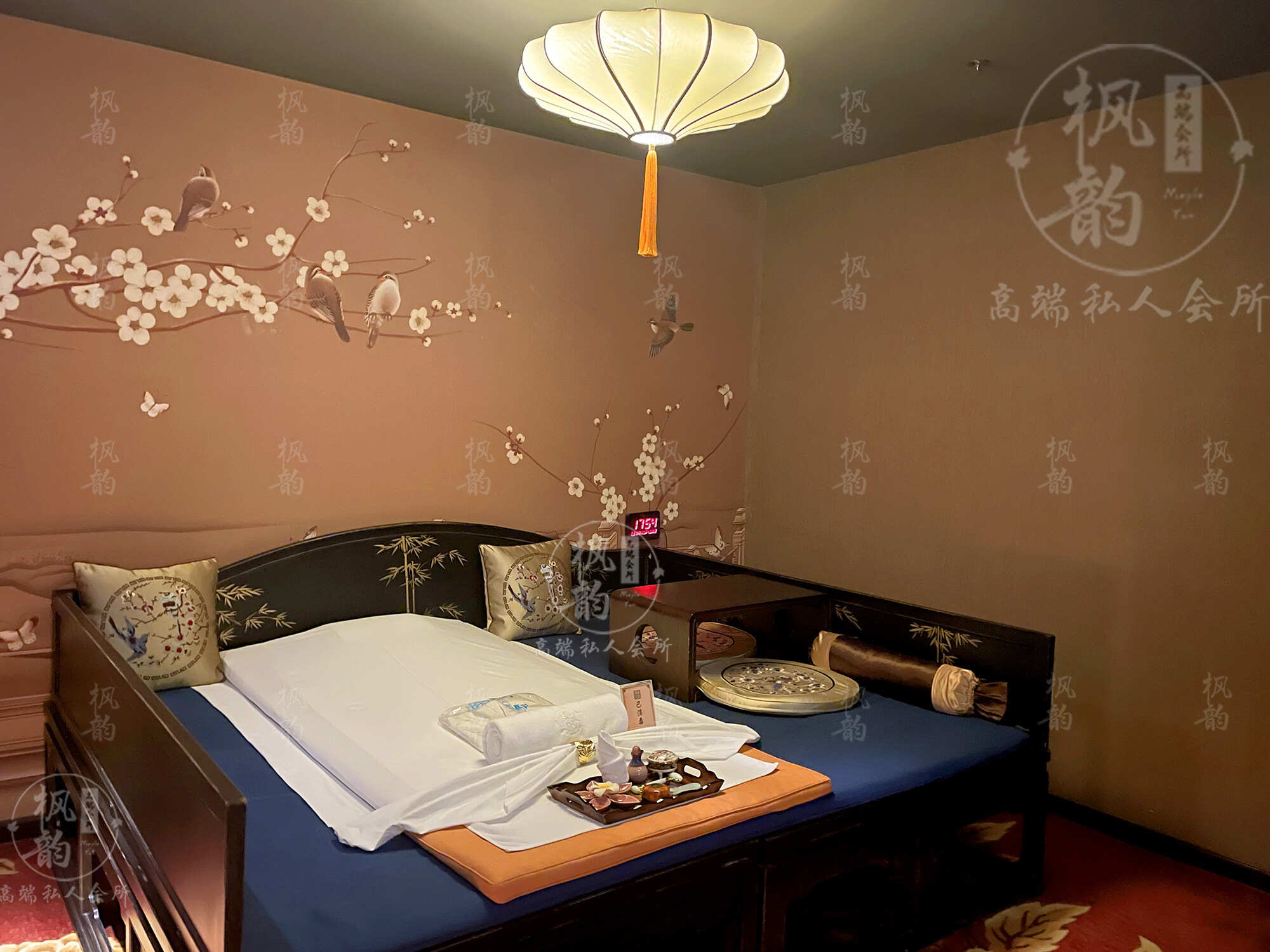 丽水上海附近私人spa会馆，会馆环境古色古香，手法非常好